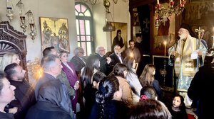 Στην Ιερά Μονή Τιμίου Προδρόμου Καλλέργη, ο Δήμαρχος Μινώα Πεδιάδας Βασίλης Κεγκέρογλου