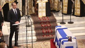 Μητσοτάκη για Σημίτη: «Μαχητής κατά της δικτατορίας και άξιος υπηρέτης της δημοκρατίας»