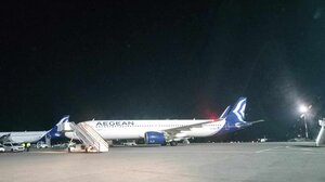 Η πρώτη πτήση της νέας χρονιάς στην Κρήτη!