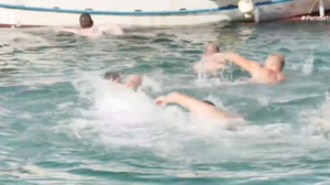 Ο Αγιασμός των Υδάτων στον Άγιο Νικόλαο