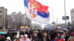 Σερβία: Φοιτητές συμπαραστέκονται στον ελληνικό λαό για την τραγωδία στα Τέμπη