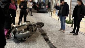 Ξεχαρβαλωμένες σχάρες 1821: Ατύχημα για μια μηχανή το βράδυ της Παρασκευής