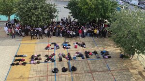 2ο Λύκειο Ηρακλείου: «Ζητάμε την αλήθεια για τα Τέμπη»