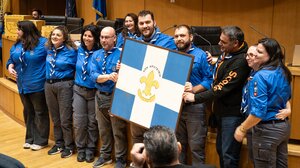 Οι Πρόσκοποι Ανατολικής Κρήτης έκοψαν την πρωτοχρονιάτικη πίτα τους