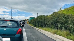 Τέμπη - Συλλαλητήρια: Μεγάλες ουρές στον ΒΟΑΚ στην είσοδο προς Ηράκλειο