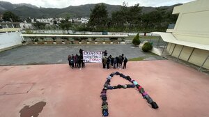 Μαθητές τίμησαν τη μνήμη του 3χρονου Άγγελου και έστειλαν το δικό τους μήνυμα