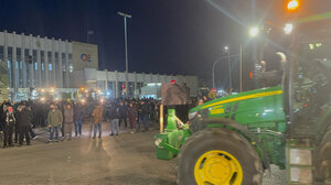 Κινητοποιήσεις αγροτών: Στον ΟΣΕ Θεσσαλονίκης με τα τρακτέρ τους