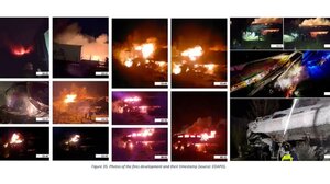 Τέμπη: Τι αναφέρει το πόρισμα για την πυρόσφαιρα