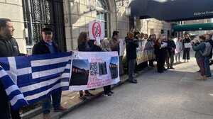 Χιλιάδες διαδηλωτές στη Νέα Υόρκη κατά του πολέμου στη Γάζα