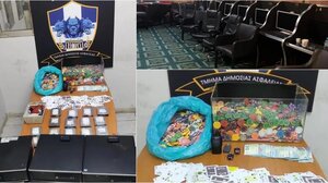 Έφοδος της ΕΛ.ΑΣ. σε παράνομο καζίνο στο κέντρο της Αθήνας