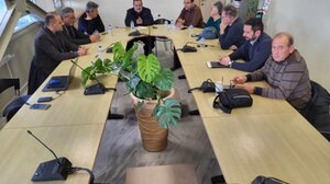 Ηράκλειο: Συνάντηση με το Δήμαρχο Μινώα Πεδιάδος είχε αντιπροσωπείας του Κινήματος Δημοκρατίας