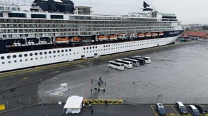 Αφίχθη το πρώτο κρουαζιερόπλοιο του 2025 στο λιμάνι της Θεσσαλονίκης