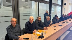 Στη σύσκεψη για τη διαχείριση των υδάτων και ο δήμαρχος Βιάννου