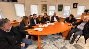 Ο Μ. Μποκέας υπέγραψε για την εκπόνηση μελετών αντιπλημμυρικής θωράκισης σε Αγία Πελαγία, Λυγαριά και Παλαιόκαστρο