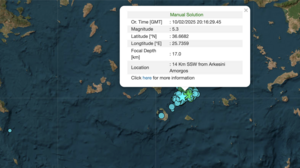Γεράσιμος Παπαδόπουλος για σεισμό των 5,3 Ρίχτερ: Έκλεισε τη μικρή χαραμάδα αισιοδοξίας