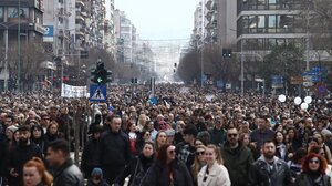 Ιστορικά συλλαλητήρια για τα Τέμπη: Εκτιμήσεις για πάνω από 500.000 διαδηλωτές