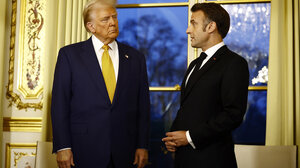 Στην Ουάσινγκτον ο Μακρόν – Παρουσιάζει στον Τραμπ προτάσεις για μια «βιώσιμη ειρήνη» στην Ουκρανία