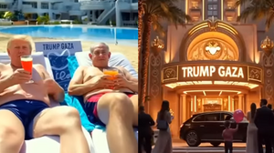 «Trump Gaza»: Προκλητικό AI video του Τραμπ για τη Γάζα... που ονειρεύεται 
