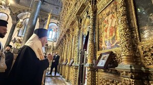 Τρισάγιο από τον Πατριάρχη Βαρθολομαίο για τα θύματα των Τεμπών