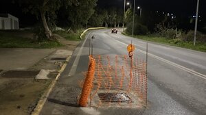 Ανεπαρκής η σήμανση στα έργα που εκτελούνται στη Χερσόνησο