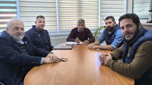 Εθιμοτυπική συνάντηση του Δημάρχου Παντελή Μουρτζανού με τον νέο Διοικητή του Αστυνομικού Τμήματος Αμαρίου