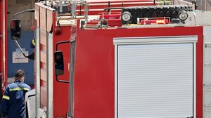 Μυλοπόταμος: Μεγάλη κινητοποίηση μετά από φωτιά σε δύσβατο σημείο