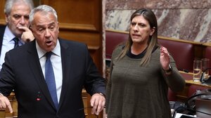 Σφοδρή αντιπαράθεση Βορίδη-Κωνσταντοπούλου στη Βουλή: Ο «χουντικός» και οι «θαυμαστές του Στάλιν»