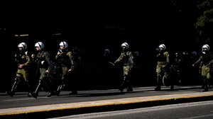 Ένταση στο κέντρο της Αθήνας: 14 προσαγωγές από την ΕΛ.ΑΣ.