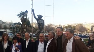 Ένα ακόμα γλυπτό του Μ. Τζομπανάκη κοσμεί την Θεσσαλονίκη