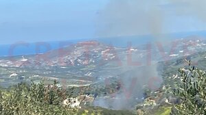 Υπό μερικό έλεγχο η φωτιά στους Κουνάβους - Δείτε βίντεο από την επιχείρηση πυρόσβεσης!