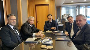 Ο Πρόεδρος του Επιμελητηρίου Ηρακλείου σε εποικοδομητικές συναντήσεις στην Αθήνα