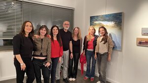 «Ενδιάμεσοι τόποι»: Εγκαινιάστηκε η έκθεση του Χρήστου Παλλαντζά