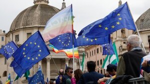 Τριάντα χιλιάδες πολίτες συμμετείχαν σε κινητοποίηση υπέρ της Ευρώπης, στη Ρώμη