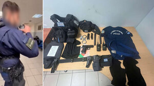 Πλήρη εξάρτυση και αεροβόλο είχε ο 32χρονος που παρίστανε τον αστυνομικό στην Ομόνοια