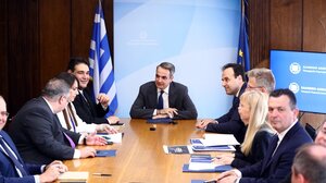 Στο Υπουργείο Εσωτερικών ο Κυριάκος Μητσοτάκης - "Το κράτος μας αλλάζει προς το καλύτερο"