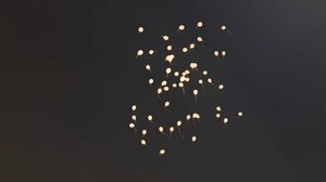 Τέμπη: 57 μπαλόνια στον ουρανό της Θεσσαλονίκης!