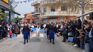Με λαμπρότητα και κάθε επισημότητα ο εορτασμός της 25ης Μαρτίου στον Δήμο Μινώα Πεδιάδας