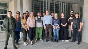 Ηράκλειο: Στο Επιχειρησιακό Κέντρο Πολιτικής Προστασίας του Δήμου οι σπουδαστές του 1ου ΔΙΕΚ