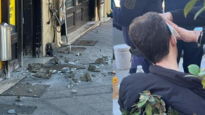 "Έβρεξε" πέτρες στο Ρέθυμνο - Τραυματίστηκε περαστικός