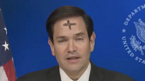 Γιατί εμφανίστηκε με έναν σταυρό στο μέτωπο ο Μάρκο Ρούμπιο