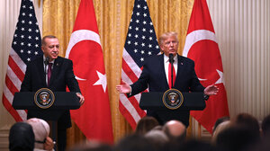 Τηλεφωνική επικοινωνία Τραμπ – Ερντογάν για δεύτερη φορά μέσα σε λίγες μέρες για Γάζα και Συρία