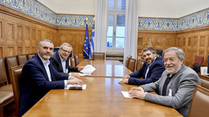 Με εκπροσώπους του ΣΕΒΙΤΕΛ συναντήθηκε ο Μ. Χνάρης