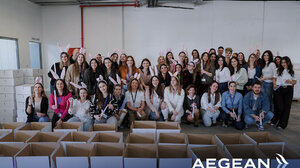«AEGEAN Easter Crew»: Η εθελοντική ομάδα εργαζομένων της AEGEAN πραγματοποίησε μια ακόμη Πασχαλινή δράση προσφοράς και αλληλεγγύης