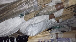 Χίος: Κατασχέθηκαν πάνω από 900 αυτοσχέδιες ρουκέτες