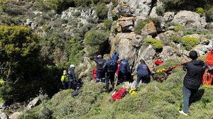 Ανέσυραν την 30χρονη στη Σητεία από σπήλαιο βάθους... 45 μέτρων!