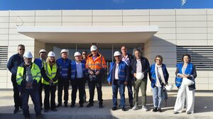 Η ξενάγηση του Νίκου Ταχιάου στο εργοτάξιο του αεροδρομίου Καστελίου