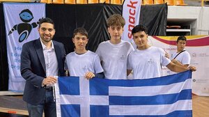 Ο Κωνσταντίνος Κεφαλογιάννης στην Ολυμπιάδα Ρομποτικής στο Ηράκλειο