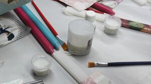 Εργαστήρι κατασκευής πασχαλινής λαμπάδας στο Καστέλλι