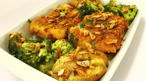 Μπακαλιάρος στο φούρνο για την Κυριακή των Βαΐων