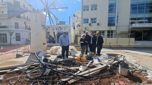 Άγιος Νικόλαος: Αυτοψία Μενεγάκη στην Γέφυρα Λατούς και στον Όρμο του Καθολικού